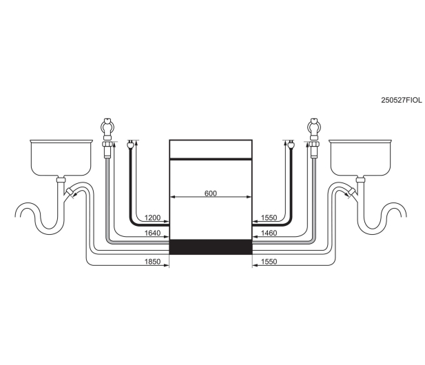 Zmywarka ELECTROLUX E82LC500S 60cm, 14kpl, QuickSelect 2.0, WaterSmart, ComfortLift, DualZone, AirDry, 360Clean Pro, LightOnFloor, ExtraHygiene ,3kosz - 1536161 - zdjęcie 6